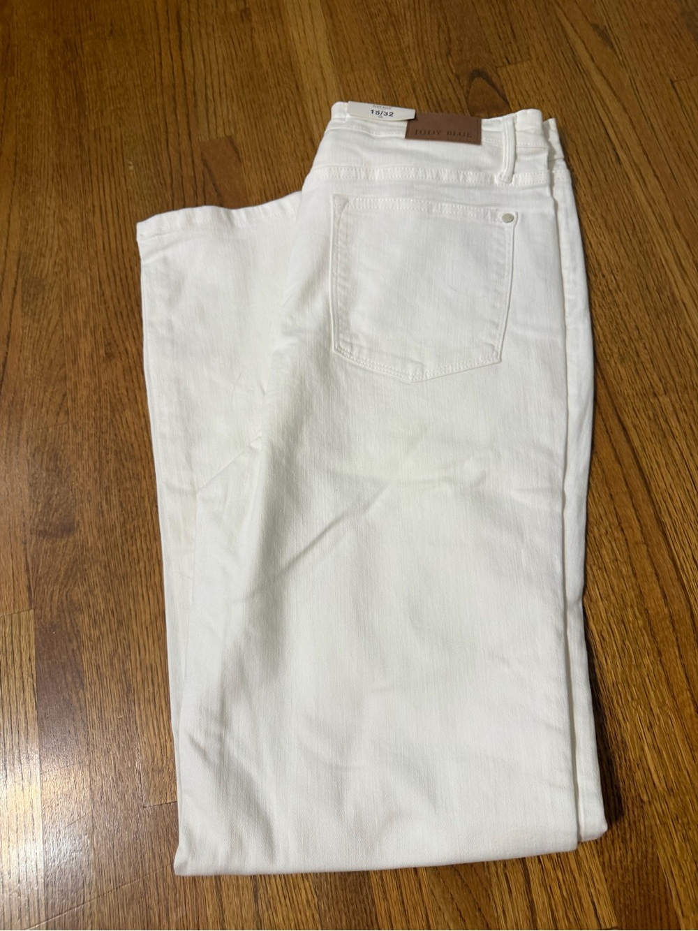 Judy Blue White Women’s Jeans - Wide Leg NWT 15/32